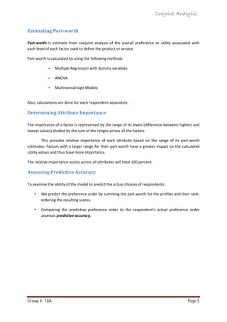 Conjoint Analysis- Multivariate Analysis | PDF