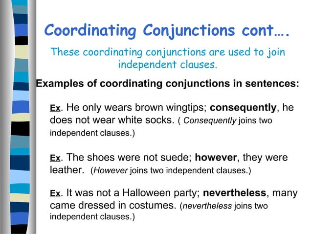 Conjuctions | PPT | Free Download