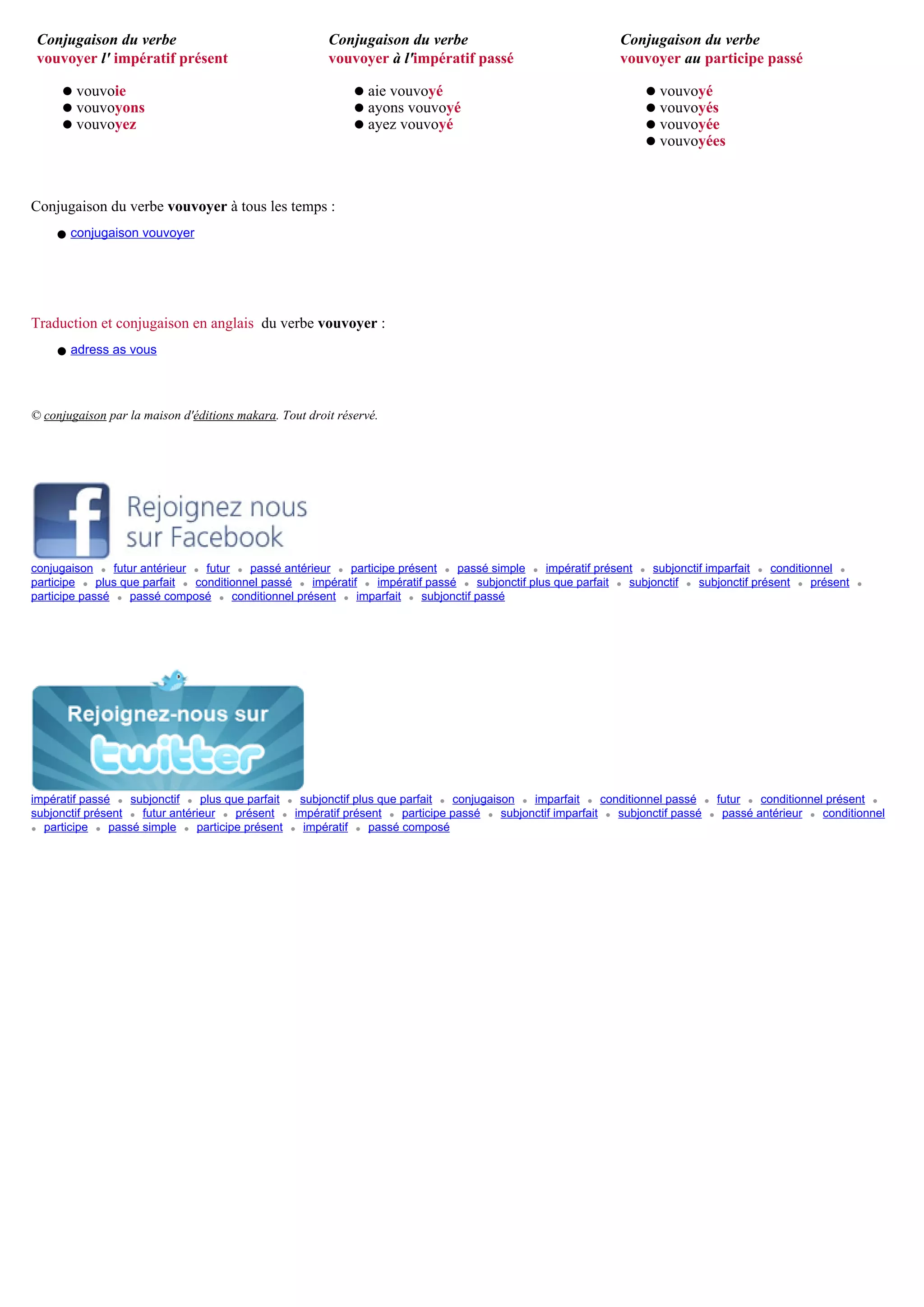 Conjugaison Du Verbe Soumettre Au Present Conjugaison vouvoyer
