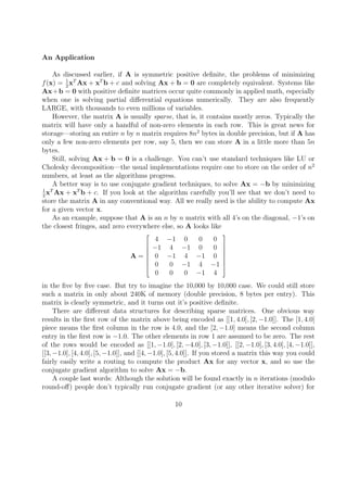 Conjugate Gradient Methods | PDF