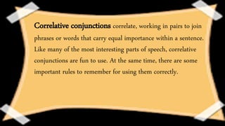 Conjunction | PPTX