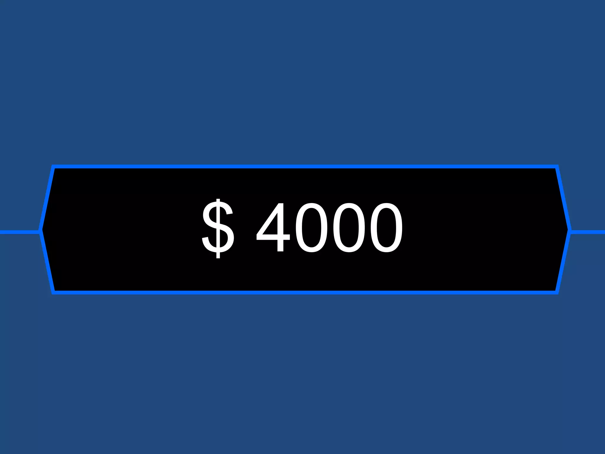 $ 4000 