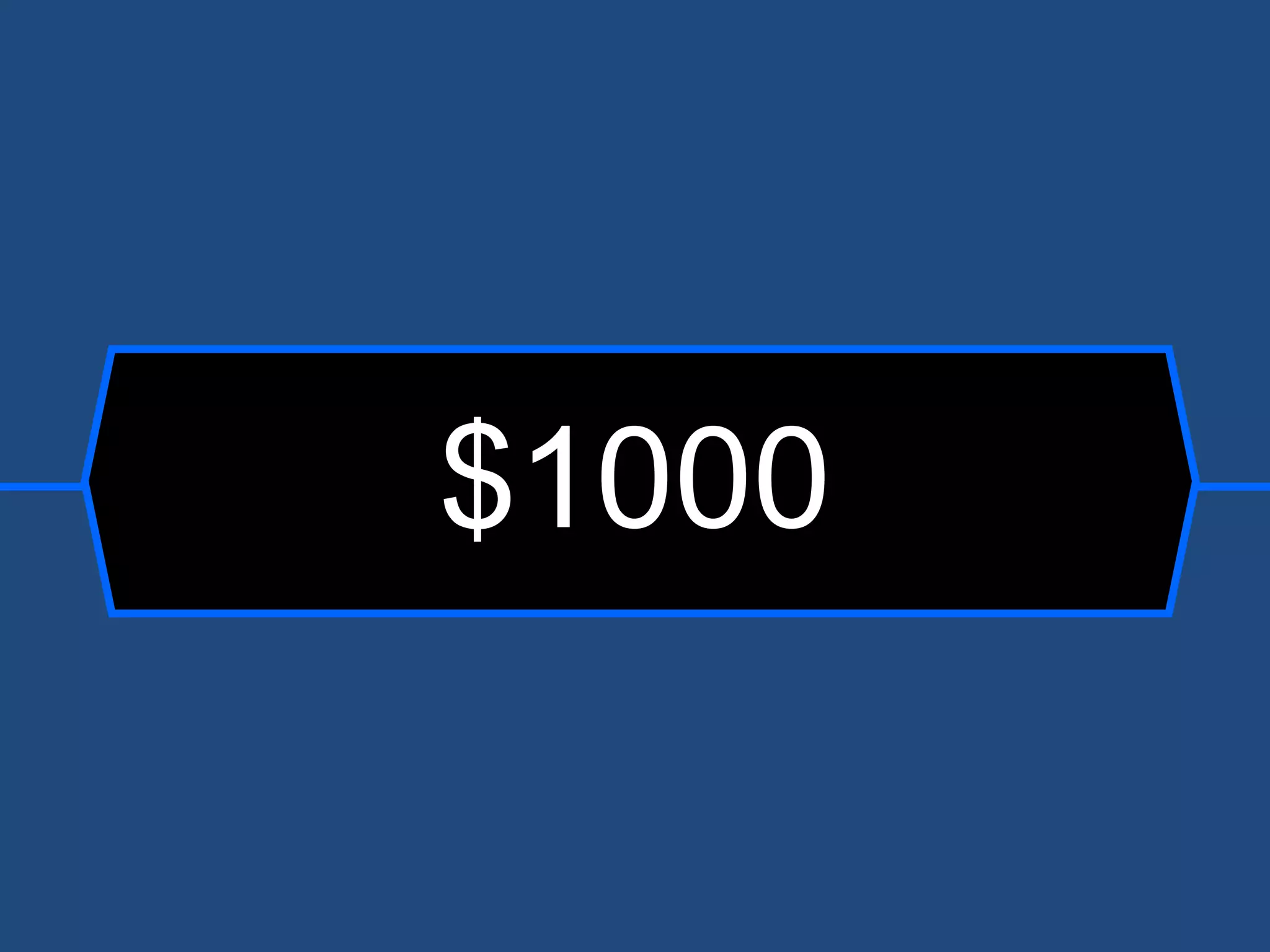 $1000 