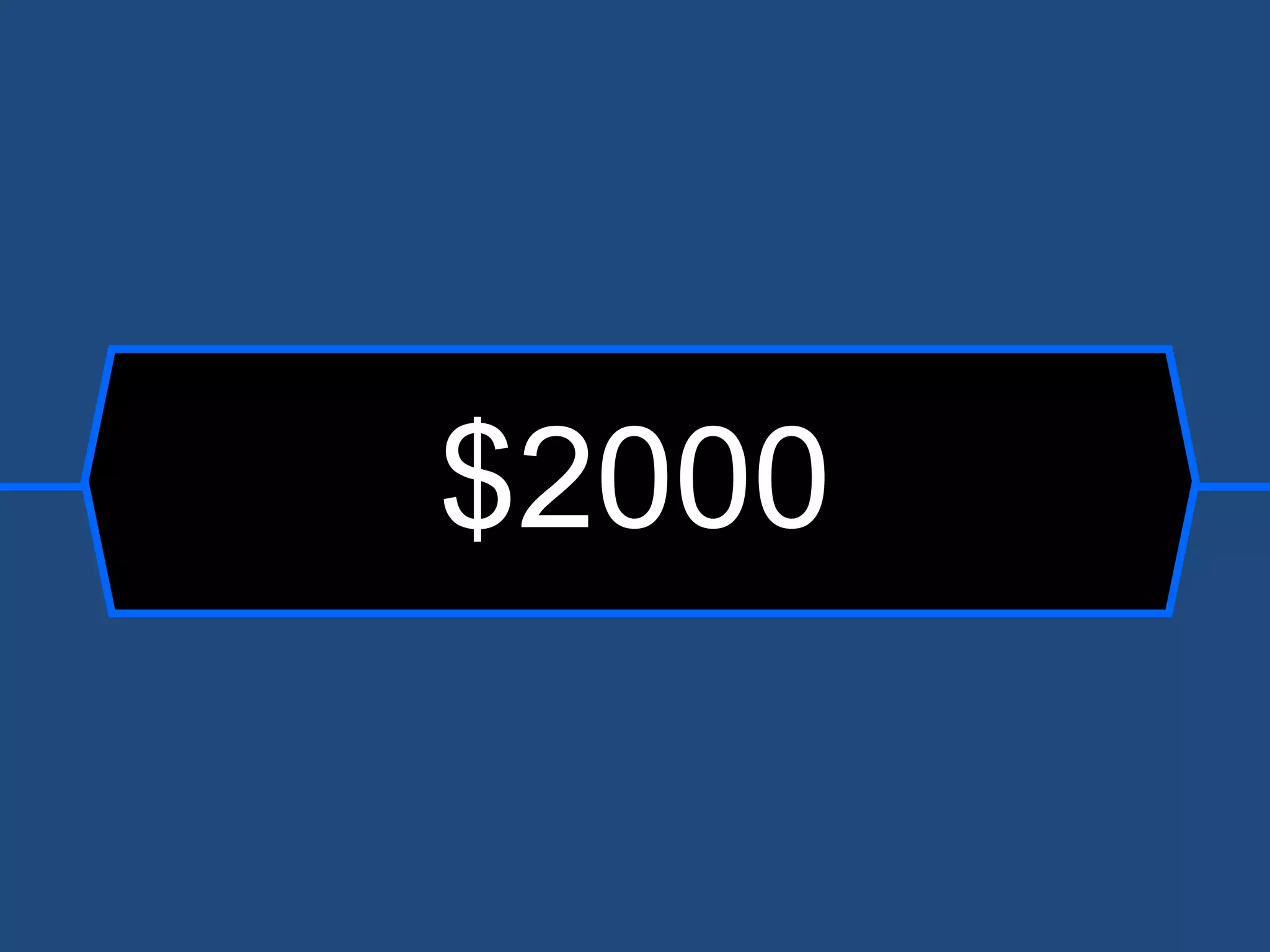$2000 