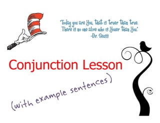 Conjunction Lesson
 