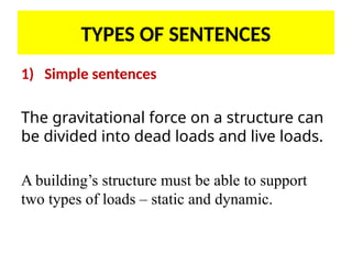 conjunctions and types of TYPES OF SENTENCES [Autosaved].pptx