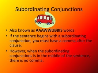 English Grammar Conjunctions In Easy Way.ppt
