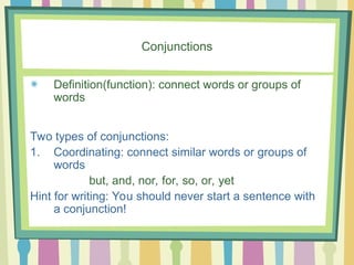 Similarly Conjunction Comprehensive Guide to Conjunctions and Interjections in English ...