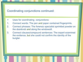 Comprehensive Guide to Conjunctions and Interjections in English ...