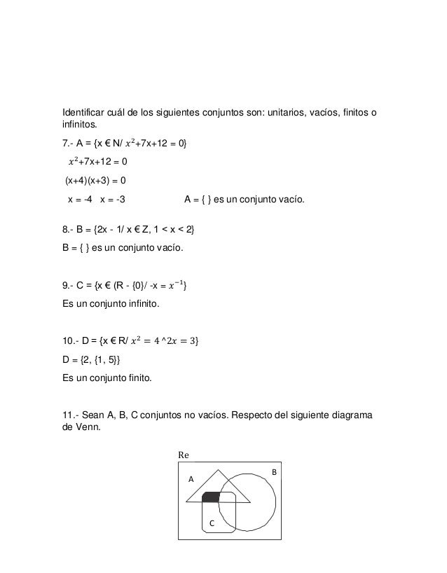 Conjunto Ejercicios Y Teoria