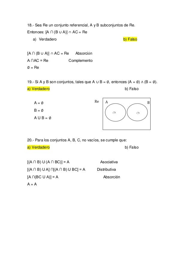 Conjunto Ejercicios Y Teoria