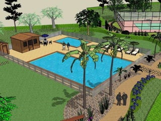 Instalação de 4 postes de iluminação completos com 9,00m de altura, incluindo projectores de 400W, adequados para a prática desportiva.