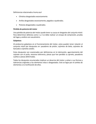 Conjunto movil de un motor