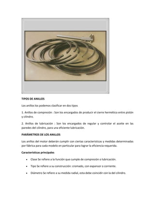 Conjunto movil de un motor