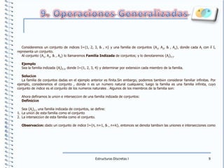 A x (BUC) = (Ax B) U (Ax C) 