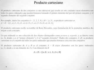 Producto cartesiano
 
