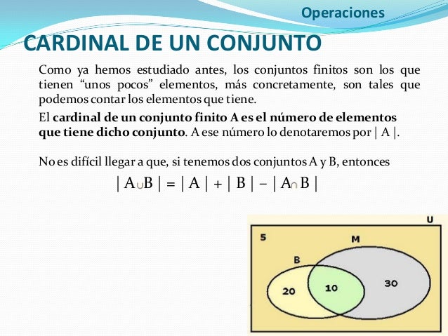 Cardinal De La Union De Dos Conjuntos