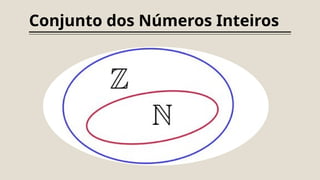 Conjunto dos Números Inteiros
 