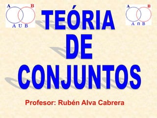 Profesor: Rubén Alva Cabrera
 