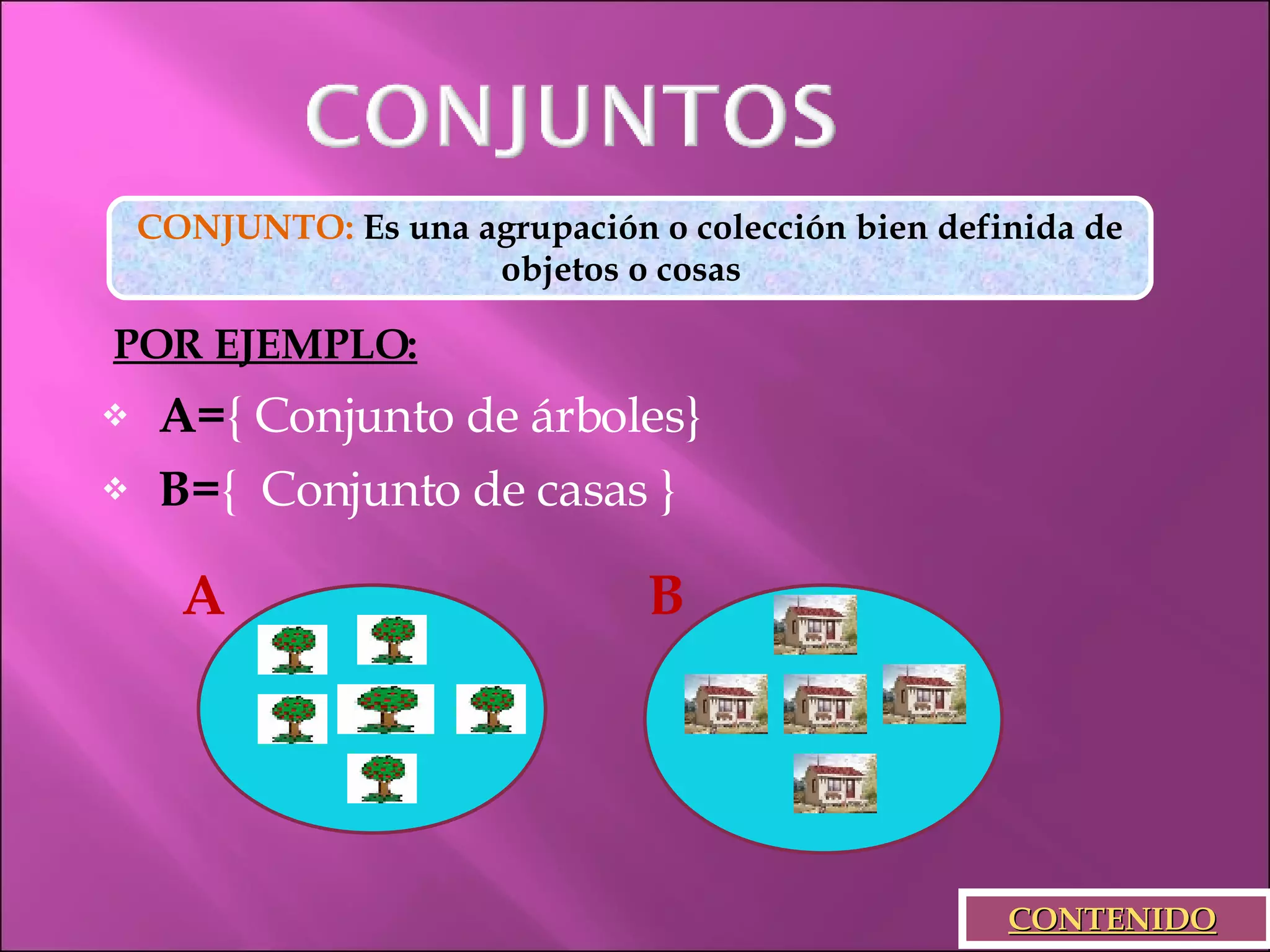 ejemplos conjuntos niÃ±os