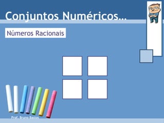 Prof. Bruno Bastos Números Racionais Conjuntos Numéricos… 