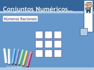 Prof. Bruno Bastos Números Racionais Conjuntos Numéricos… 