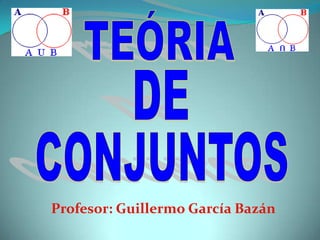 Profesor: Guillermo García Bazán
 