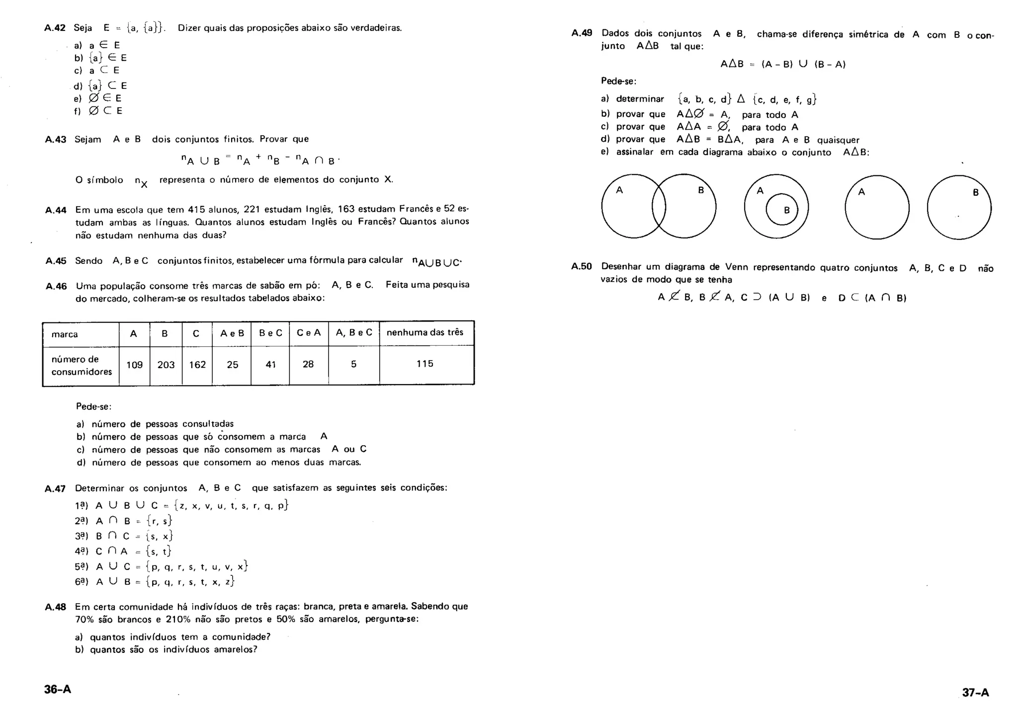 Conjuntos e funções
