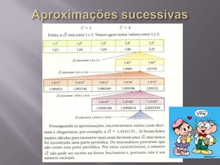 Números Racionais x Números Irracionais