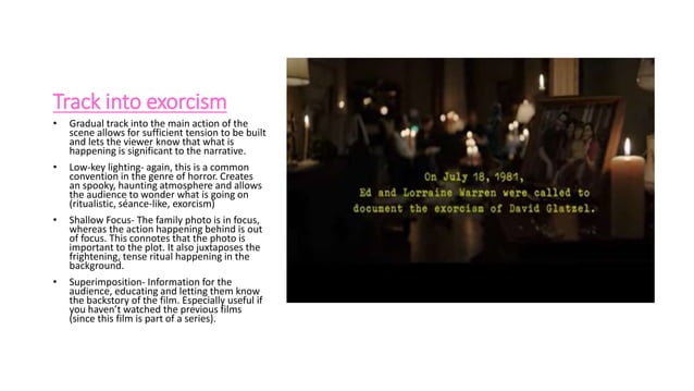 conjuring 3 opening scene analysis.pptx