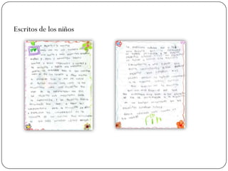 Escritos de los niños
 