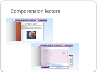 Comporension lectora
 