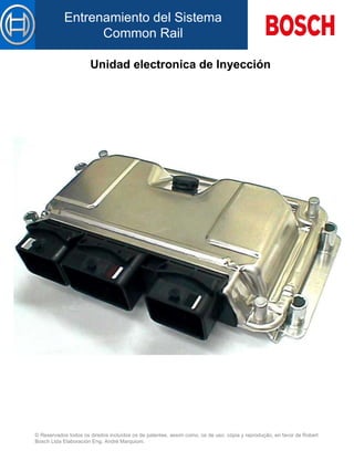Unidad electronica de Inyección 