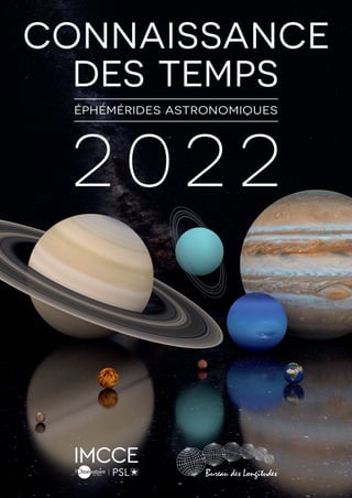 connaissance
des
temps
2022
 