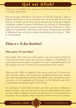 Connaitre allah | PDF