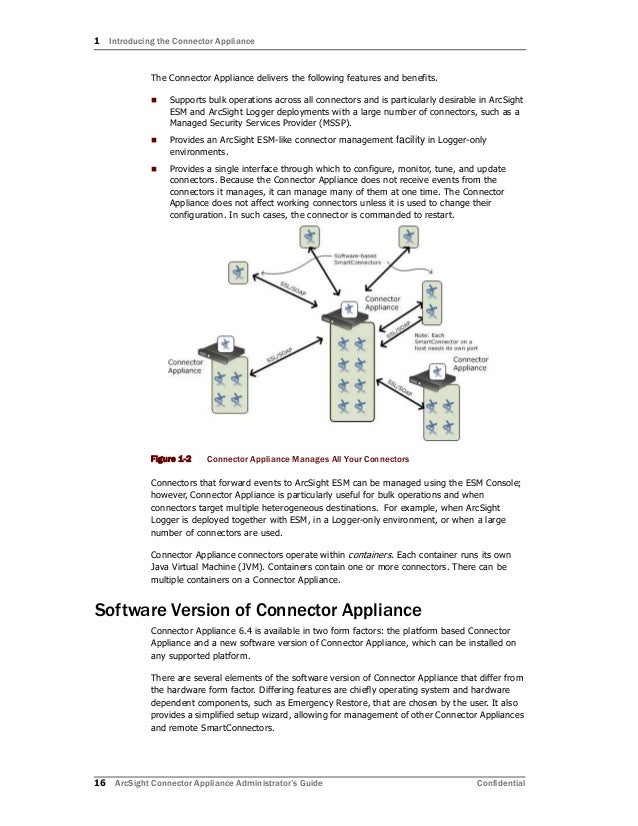 ArcSight Connector Appliance 6.4 Administrator's Guide
