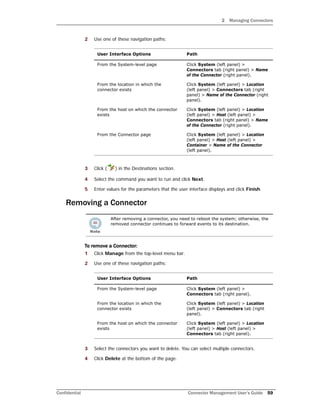 Connector Management User's Guide for ArcSight Express v4.0 | PDF