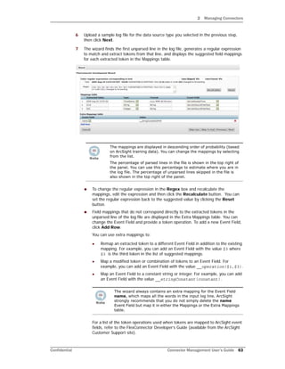 Connector Management User's Guide for ArcSight Express v4.0 | PDF
