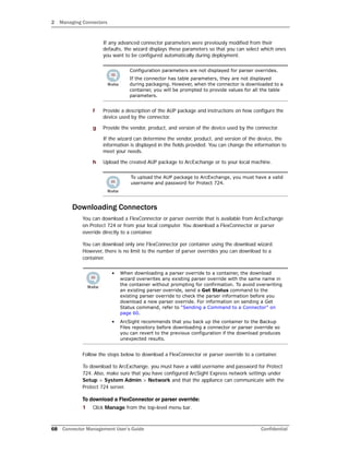 Connector Management User's Guide for ArcSight Express v4.0 | PDF