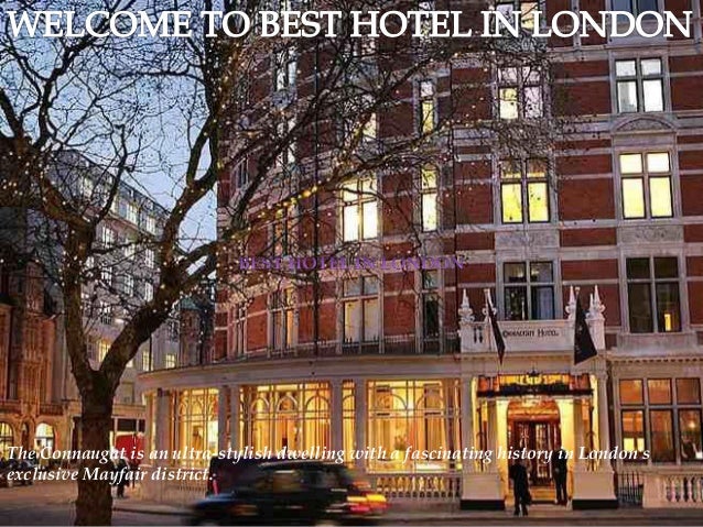 Connaught hotel london