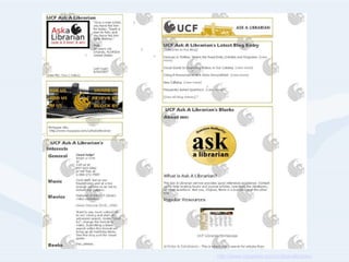 http://www.myspace.com/ucfaskalibrarian 