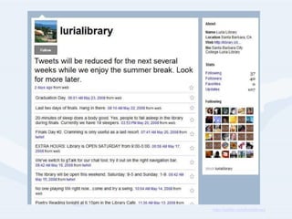 http://twitter.com/lurialibrary 