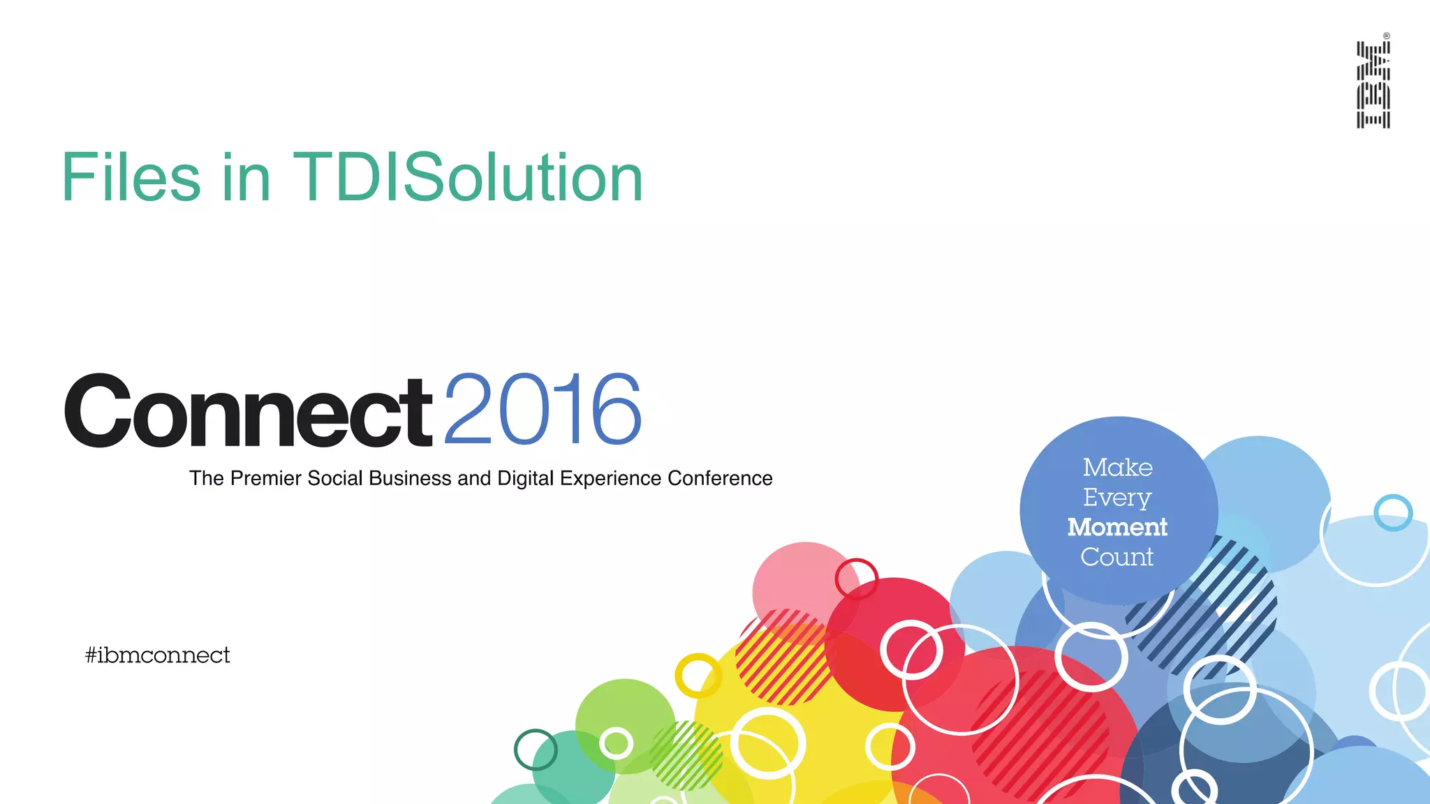 Files in TDISolution
 