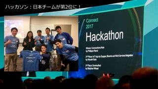 ハッカソン
7
ハッカソン：日本チームが第2位に！
 