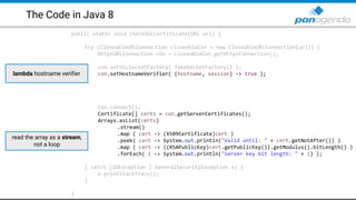 Connect2017 DEV-1550 Why Java 8? Or, What's a Lambda?