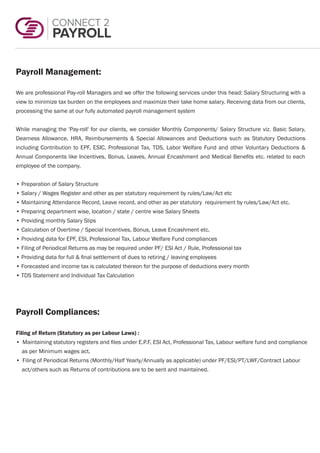 Labour laws Compliances
