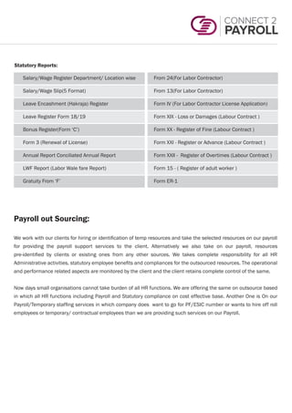 Labour laws Compliances