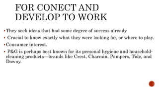 Connect and develop | PPTX