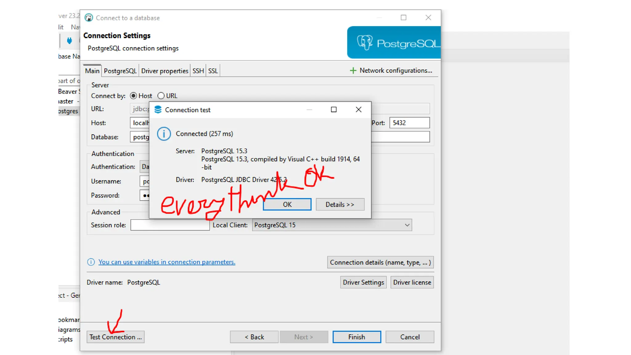 Connect Dbeaver with PostgreSQLpptx