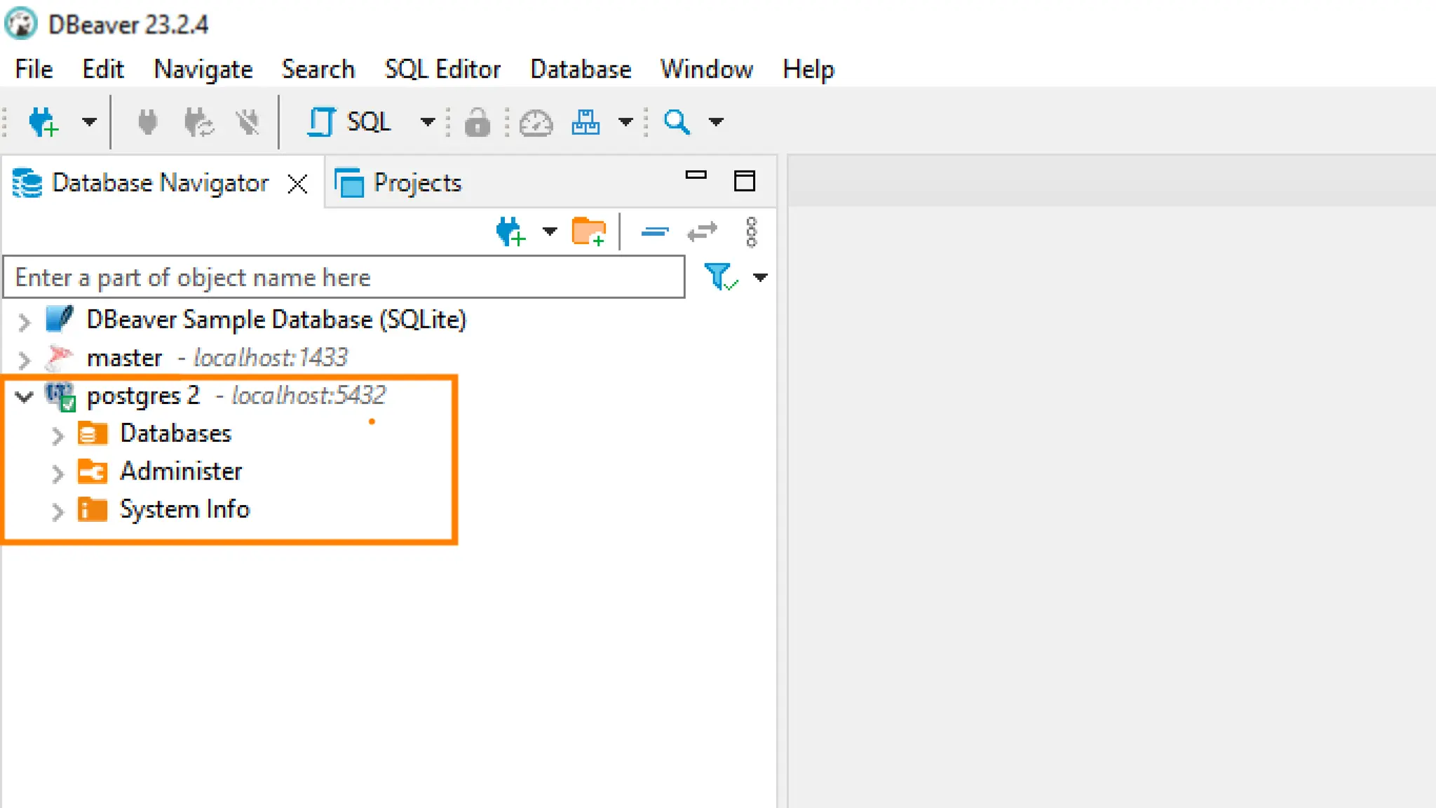 Connect Dbeaver with PostgreSQLpptx